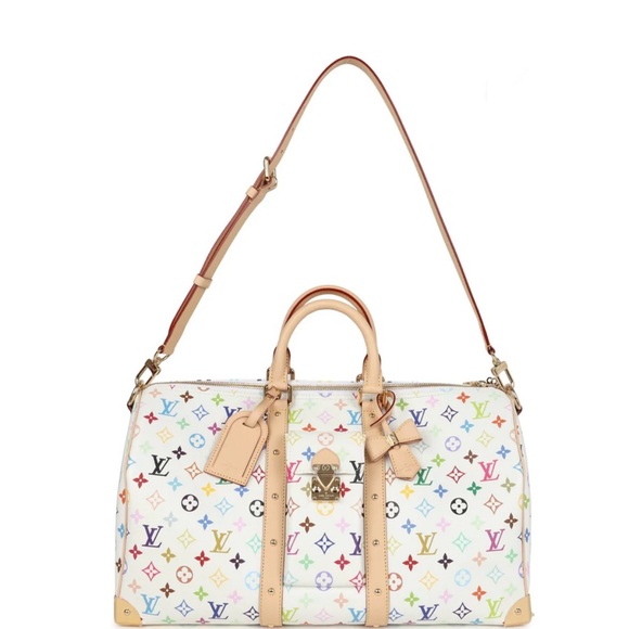 Louis Vuitton x Takashi Murakami Keepall Bandouliere [NEW] - Picture 10 of 14